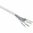 Bobina cable Cat6A  S/FTP LSZH 500m Blanco CPR Class DCA Excel