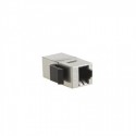 Adaptador doble hembra RJ45 Cat 6 FTP tipo Keystone Lapara Networking