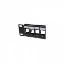 Patch panel rack 1U vacio 24 puertos slim UTP Lapara Networking