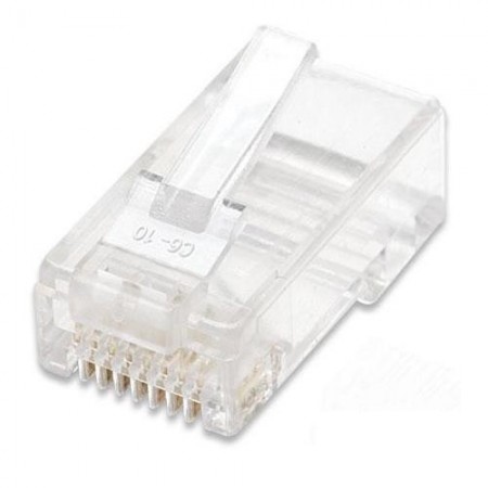 Conector RJ45 UTP Cat6 100 unds