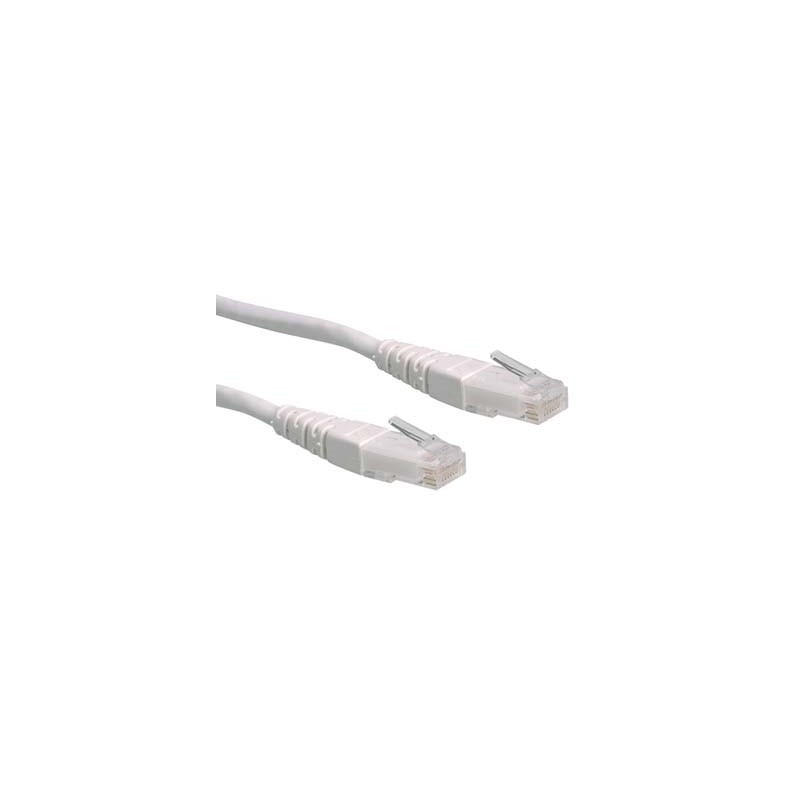 Latiguillo RJ45 Cat6 UTP 1.00 m blanco 