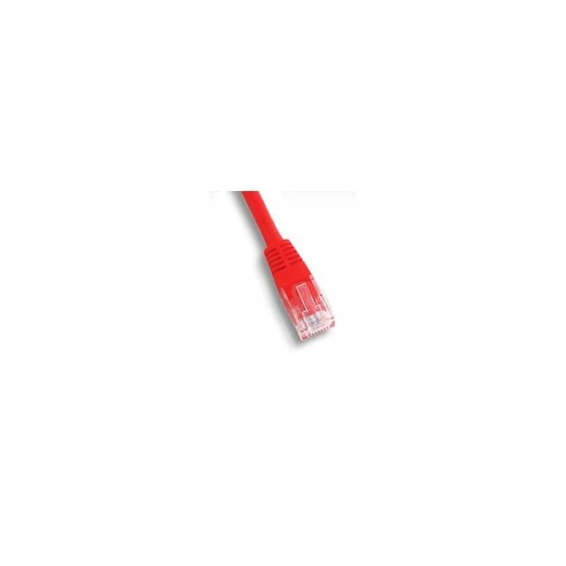 Latiguillo RJ45 Cat6 UTP 0.50 m rojo