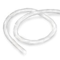 Organizador de cables espiral transparente 0.5m