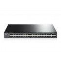 Switch Tp-Link 48 puertos JetStream Gigabit PoE+ 10/100/1000 con 4 SFP