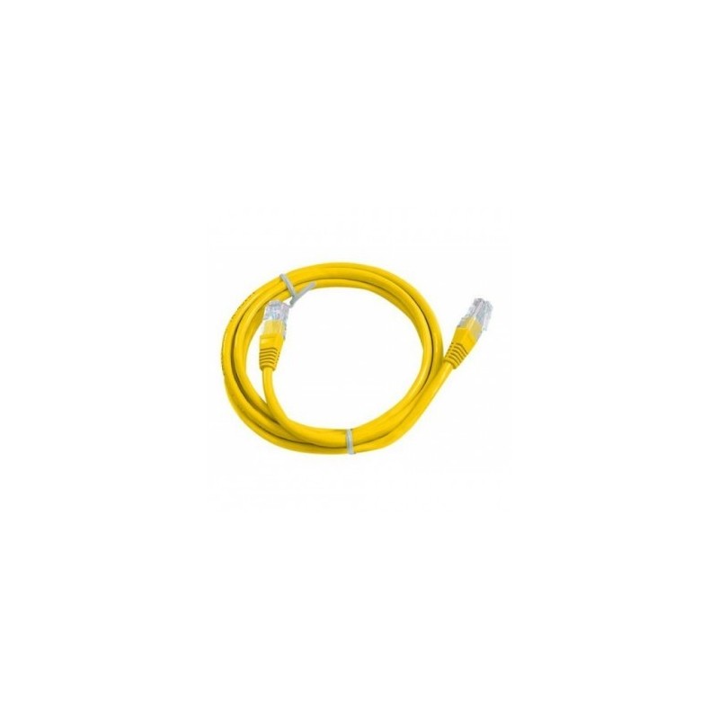 Latiguillo RJ45 Cat6 UTP 3.00 m amarillo 