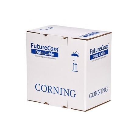 Bobina Corning RJ45 Cat6 F/FTP 250 m azul