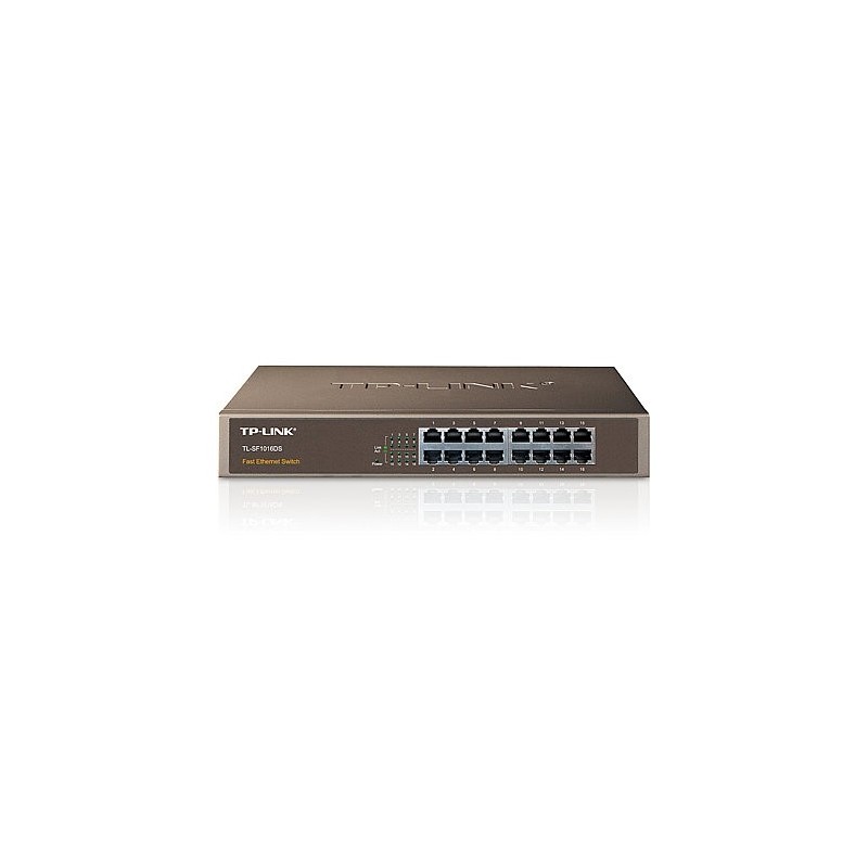 Switch Tp-Link 16 puertos enrackable rack 13 10/100