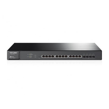 Switch Tp-Link 12 puertos enrackable 10 Giga y 4 SFP