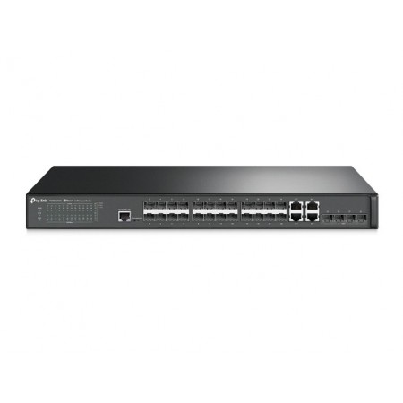 Switch Tp-Link 28 puertos enrackable gestionable  Gigabit L2 10/100/1000 SFP