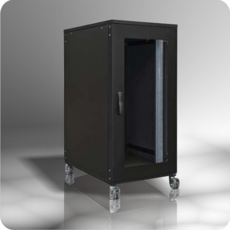 Armario rack 19 acustico (insonorizado), 34U 600 x 900 negro, 4x ventiladores de bajo ruido