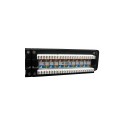 Patch panel 1U Cat6 24 Rj45 UTP