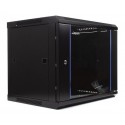 Rack mural 9U, 600 x 600,  Color Negro Lapara Networking