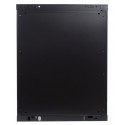 Rack mural 15U, 600 x 600, Color Negro Lapara Networking