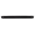 Panel cepillo pasacables abierto rack 19" Lapara Networking