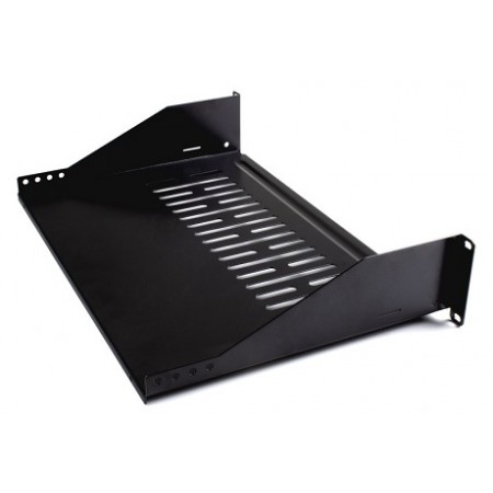 Bandeja rack 19" 2U 300mm fijación frontal Lapara Networking