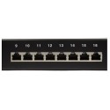 Patch panel rack 1U Cat 6 FTP  Lapara Networking