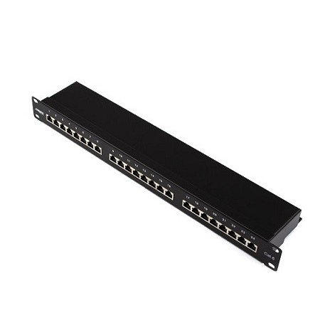 Patch panel rack 1U Cat 6 FTP  Lapara Networking