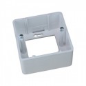 Caja de superficie 1 X Rj45 Keystone 80 x 80