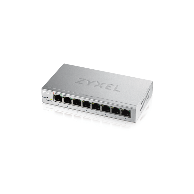 Switch Zyxel Gestionable 8 puertos Gigabit 10/100/1000