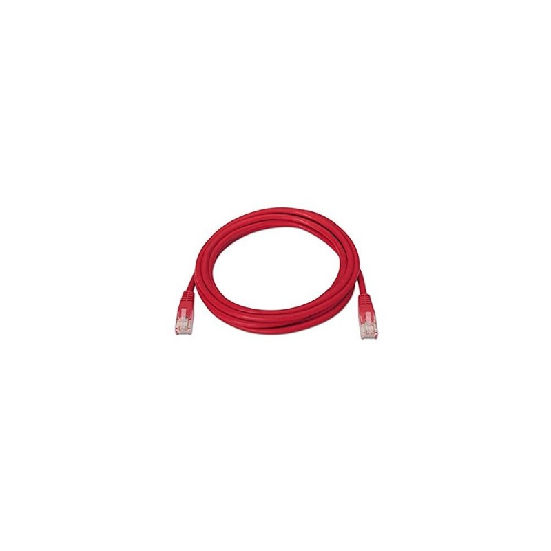 Latiguillo RJ45 Cat6 UTP 2m rojo