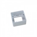 Caja de superficie  2 X Rj45 Keystone 80 x 80