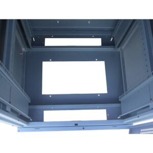 Armario rack 19 pulgadas serie I700 PS System en acero con puerta frontal y trasera
