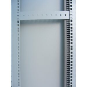 Armario rack ETSI PS System con perfiles mixtos 19/21 y paneles laterales desplazables