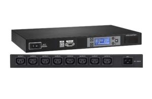 Regleta PDU Rack 19" con monitorización Rack 8 x IEC C13 Lapara