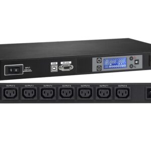 Regleta PDU Rack 19" con monitorización Rack 8 x IEC C13 Lapara