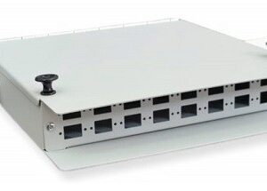 Caja mural metálica fibra óptica para 16 SC simplex / LC dúplex