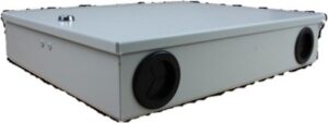 Caja empalme de fibra óptica para 12 SC simplex / LC dúplex