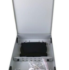 Caja empalme de fibra óptica para 12 SC simplex / LC dúplex
