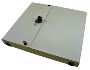 Caja empalme de fibra óptica para 24 SC simplex / LC dúplex