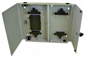 Caja empalme de fibra óptica para 24 SC simplex / LC dúplex