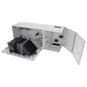 Caja multioperador fibra óptica para 48 SC simplex / LC dúplex