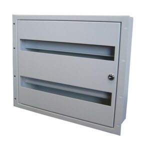 Caja carril DIN 9U rack 19