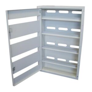 Caja carril DIN 9U rack 19
