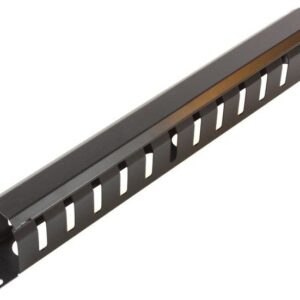 Panel pasacables con tapa rack 19" 1U
