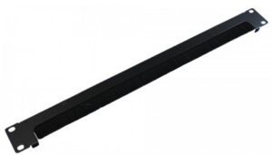 Panel cepillo pasacables abierto rack 19"