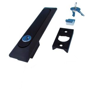 Maneta rack 19" con cerradura