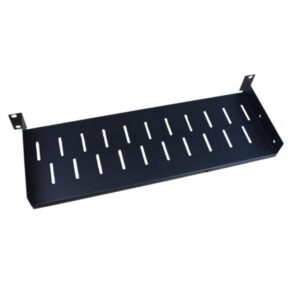 Bandeja 19" fija 180 mm 1U rack fijación frontal