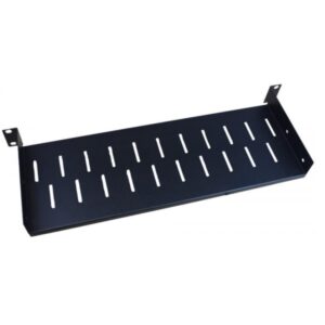 Bandeja 19" fija 180 mm 1U rack fijación frontal
