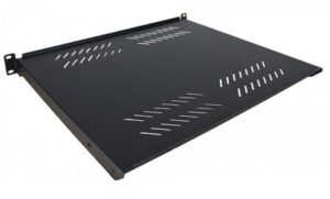 Bandeja 19" fija 400 mm 1U rack fijación frontal
