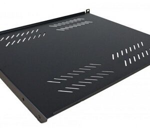 Bandeja 19" fija 400 mm 1U rack fijación frontal
