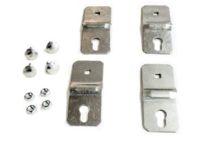 Orejetas fijación pared para rack mural IP Kit 4 uds