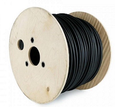Cable fibra óptica monomodo SM 12 fibras exterior PE