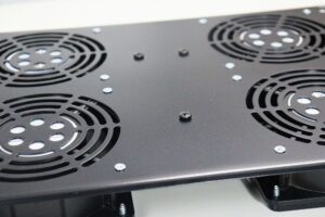 Unidad de ventilación rack con cuatro ventiladores
