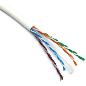 Bobina cable Cat.6 UTP 305 m DCA blanco Excel
