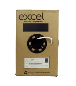 Bobina cable Cat.6 UTP 305 m DCA blanco Excel