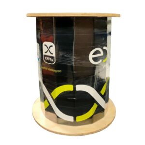 Bobina cable Cat.6A U/FTP LSOH 500 m Azul hielo DCA Excel